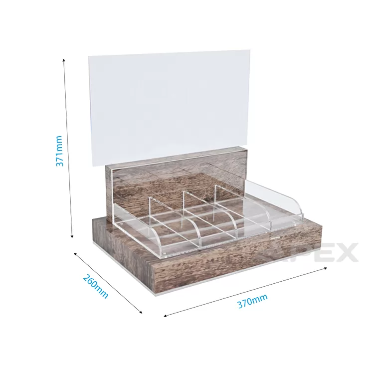 Multi-color Led Light Base Acrylic Product Display Stand