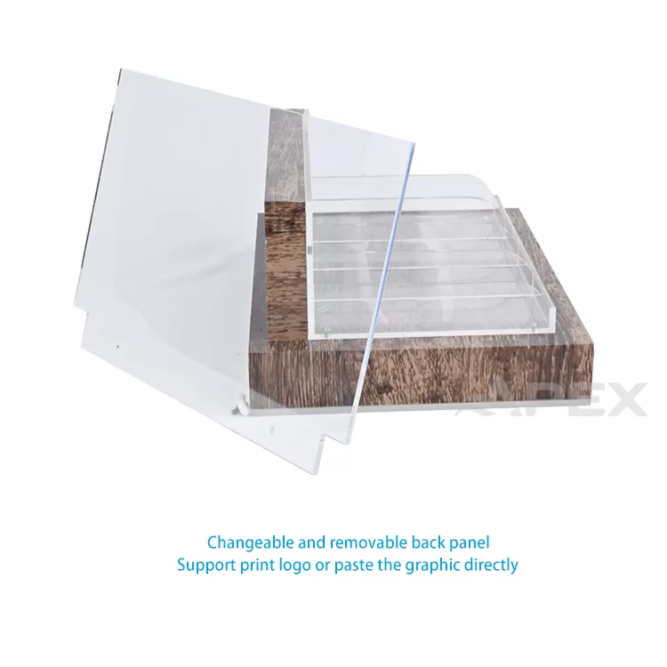 Multi-color Led Light Base Acrylic Product Display Stand