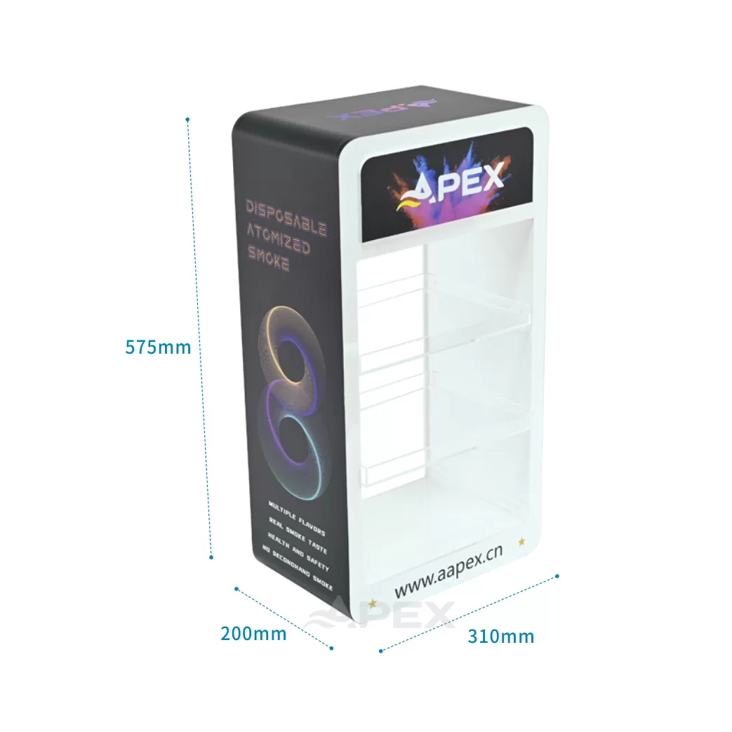 Retail Store 3 Layers Electronic Cigarette Display Stand