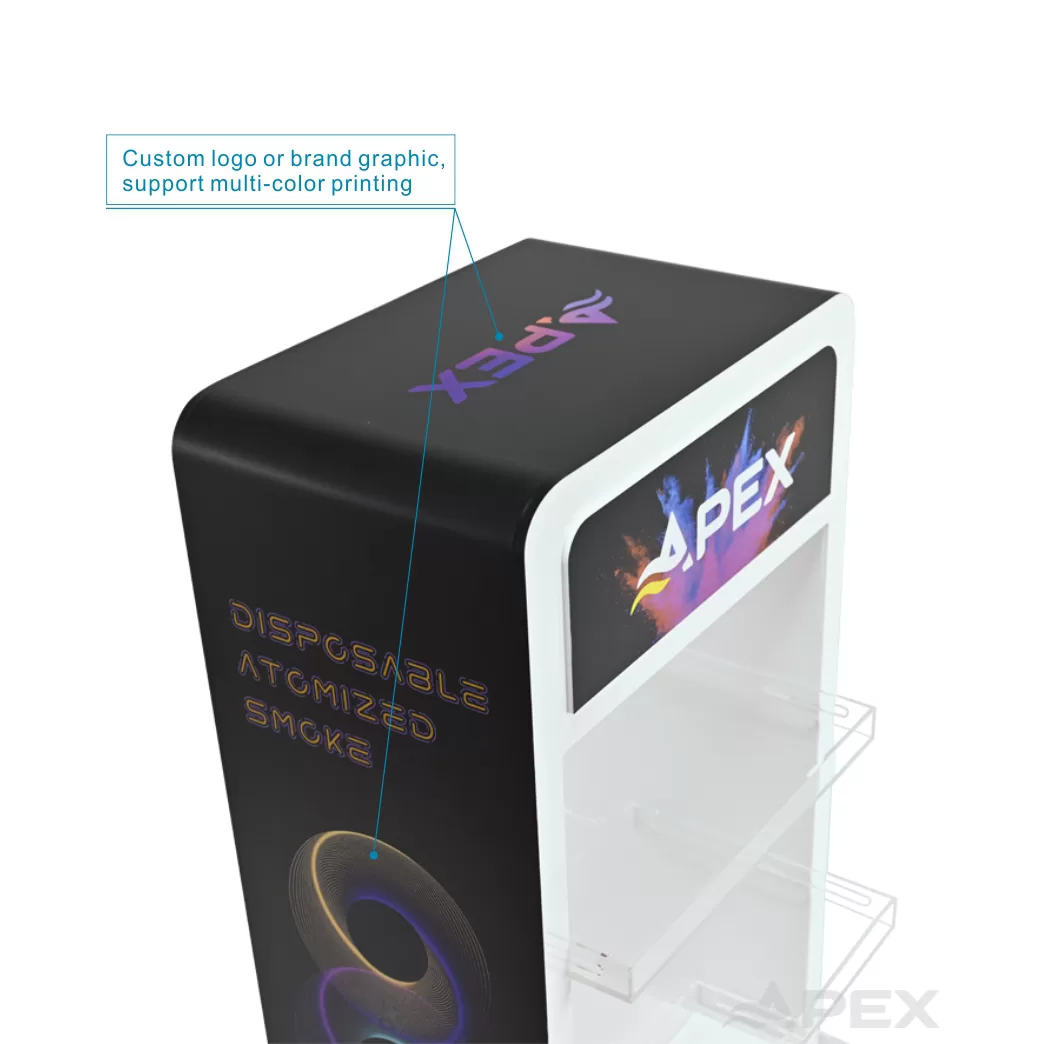 Retail Store 3 Layers Electronic Cigarette Display Stand