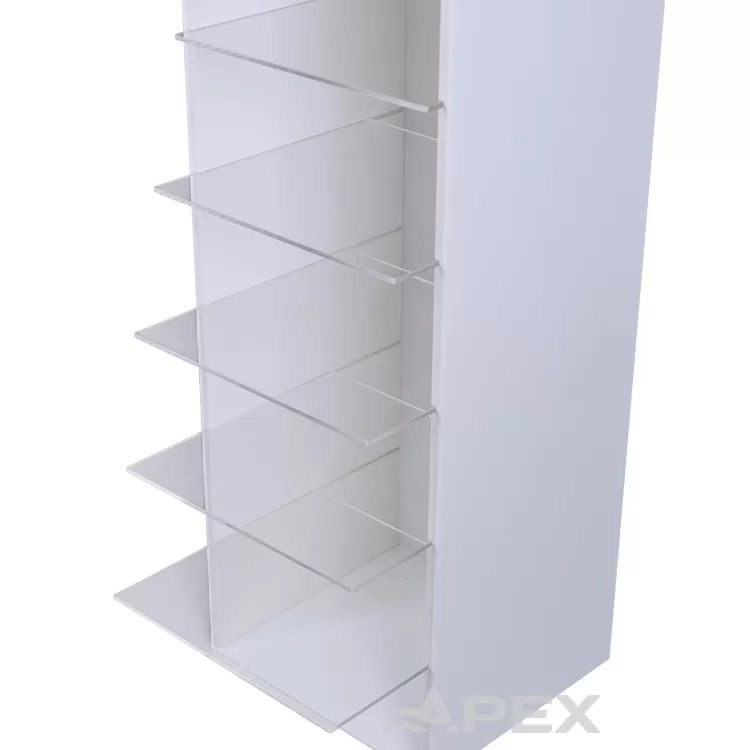 Countertop 6 Layers Acrylic Sunglasses Display Stand