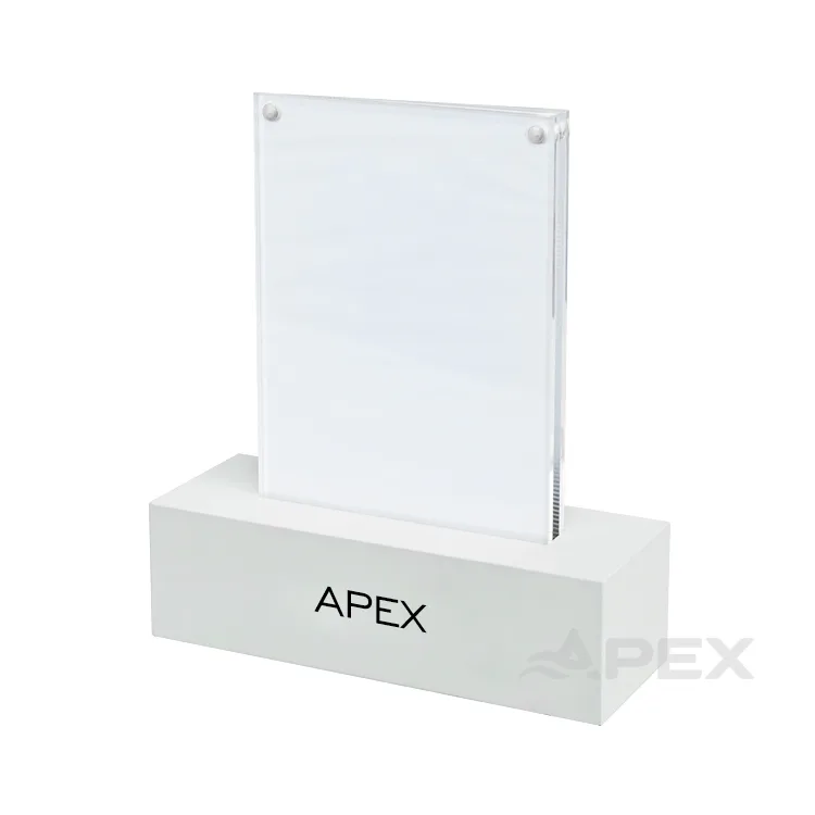 Custom Advertising Acrylic Led Sign Holder