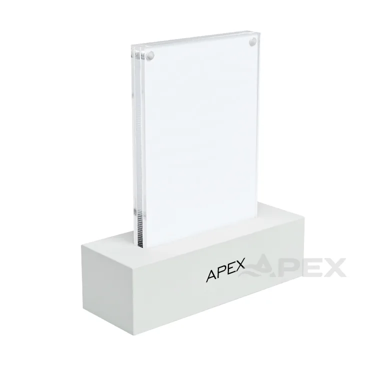 Custom Advertising Acrylic Led Sign Holder