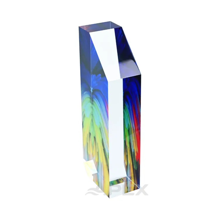 Colorful Luxury Trophy Award Custom Acrylic Cooperate Award