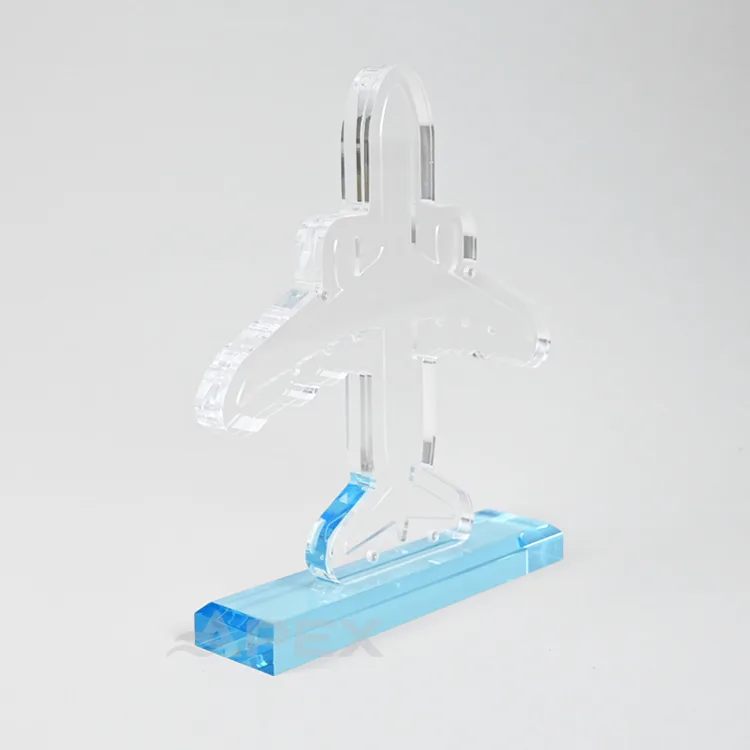 Custom Blank Clear Acrylic Trophy Trophies Awards Stand