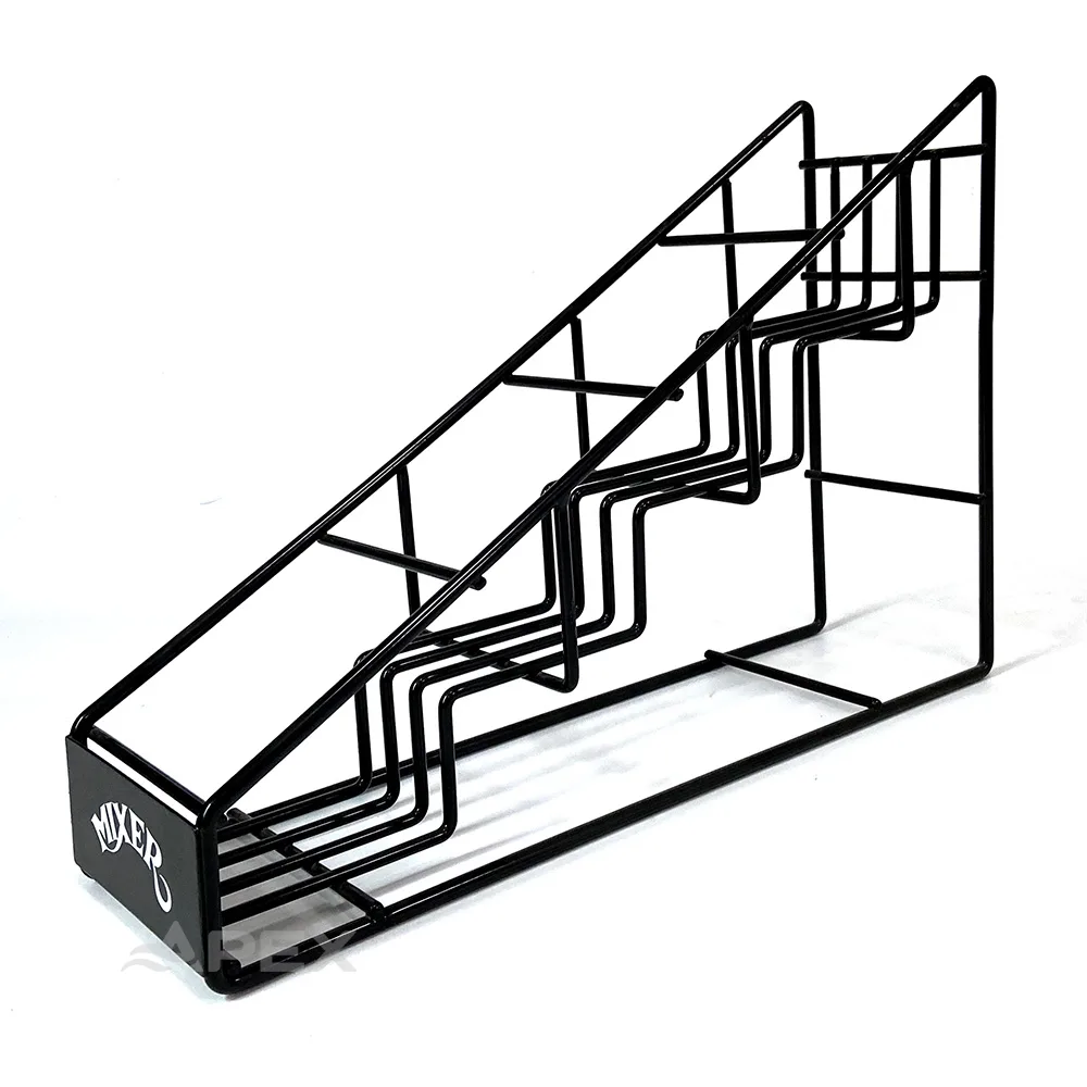 Custom Metal Drink Wine Beverage Retail Whiskey Wine Shelf