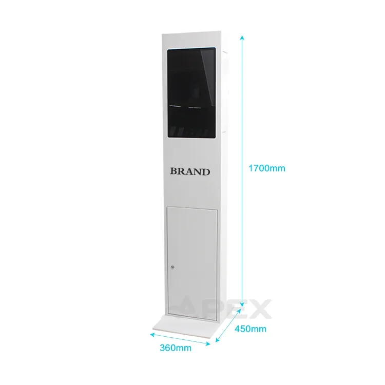 Shop Digital Screen Advertising Display Floor Displays