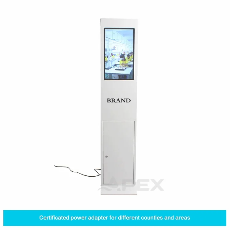Shop Digital Screen Advertising Display Floor Displays