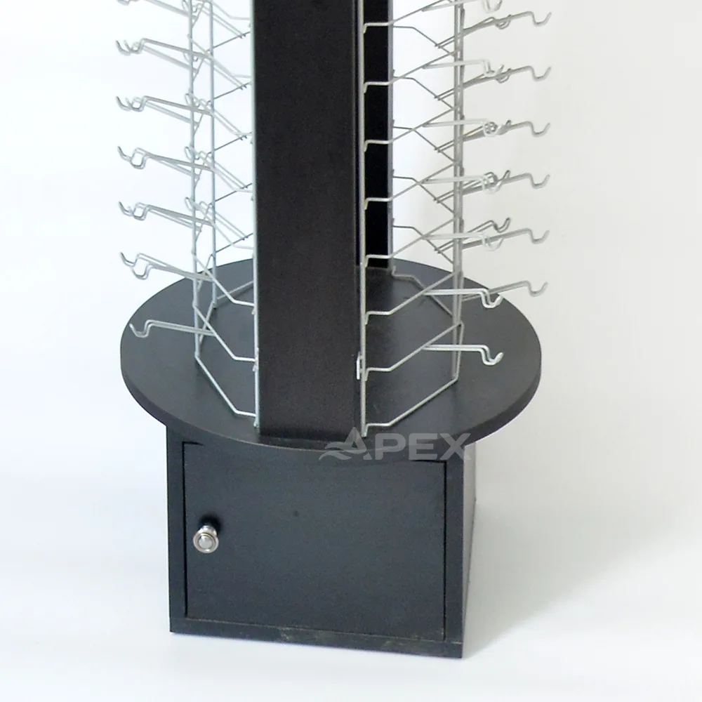 Customize Eyeglasses Display Shelf Metal Floor Eyewear Display