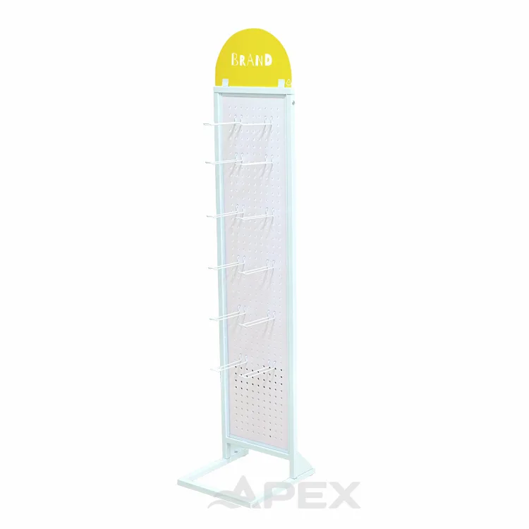 Floor Accessory Display Rack Metal Hanging Display Stand