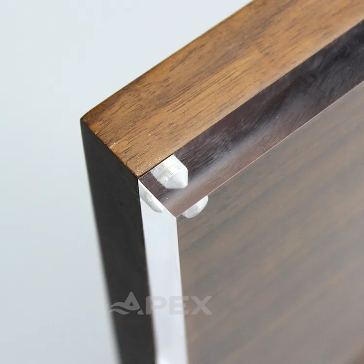 High Quality Tabletop Menu Sign Holder Magnetic Acrylic Sign Holder