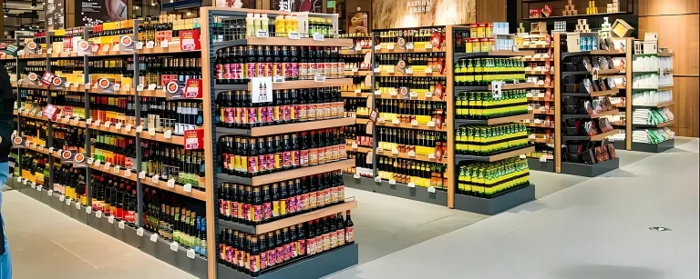 Supermarket Display Stand