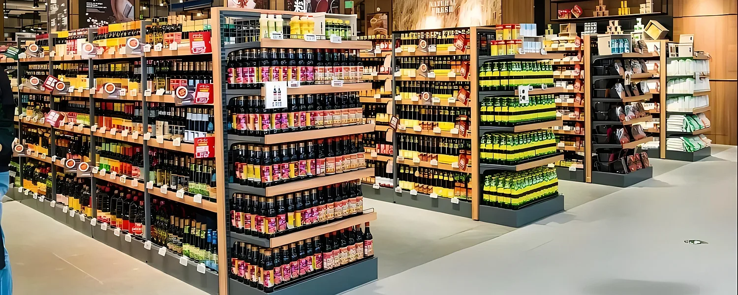 Supermarket Display Stand