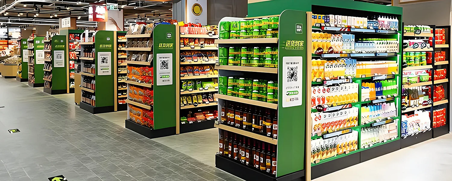 Supermarket Display Stand