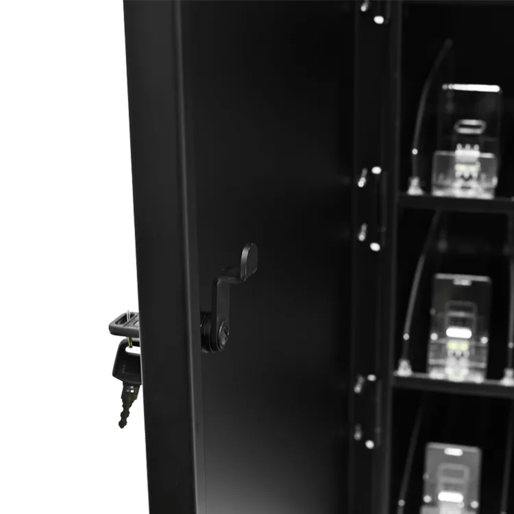 Acrylic Pusher Lockable Metal Cigarette Store Display