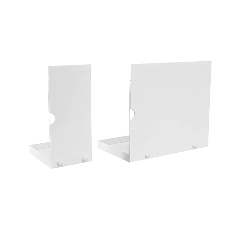 Acrylic Vape Display Stand L Shape White Countertop Sample Station