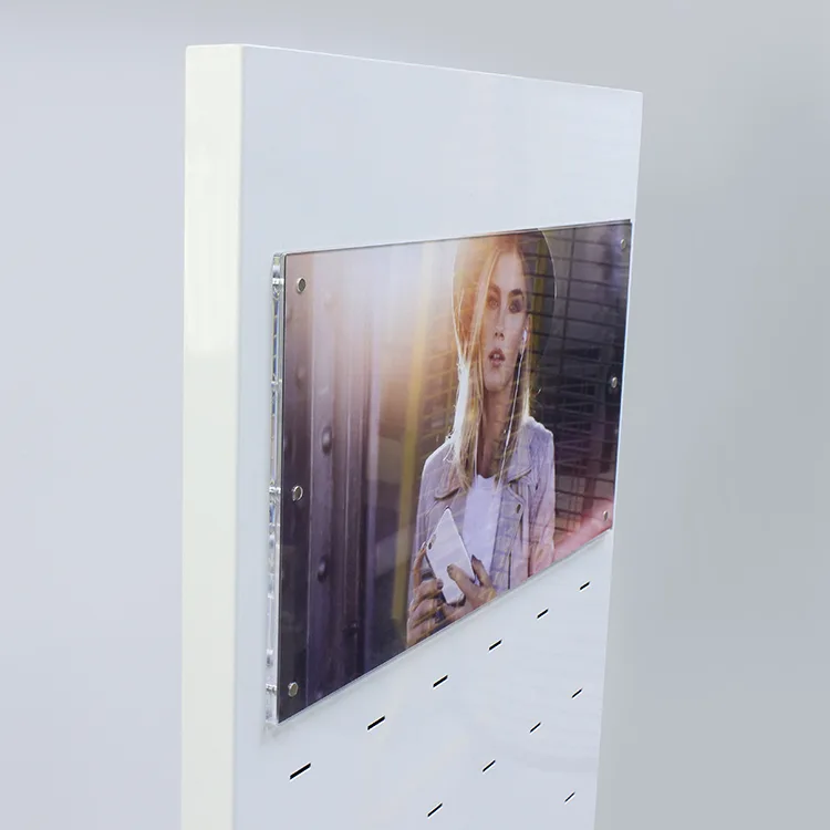 Tabletop Hook Mobile Phone Accessories Headphone Earphoe Display Rack Shelf