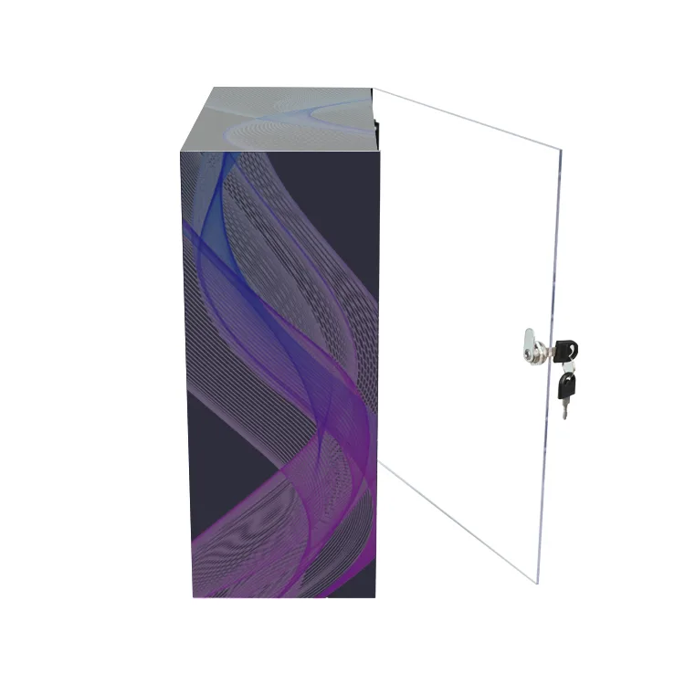 Acrylic Vape Display Stand Custom Retail Store Display Rack with Lock