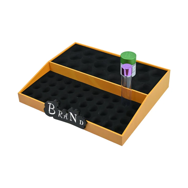 Countertop Acrylic E-cigarette Display Racks with EVA Lining