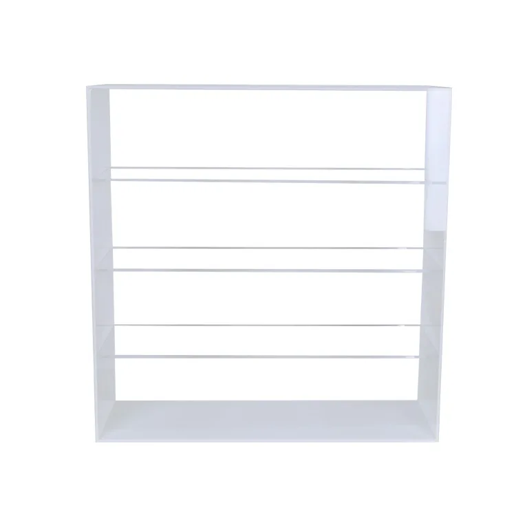 Universal 4 Tiers One-piece Countertop Acrylic E-cigarette Display Stand