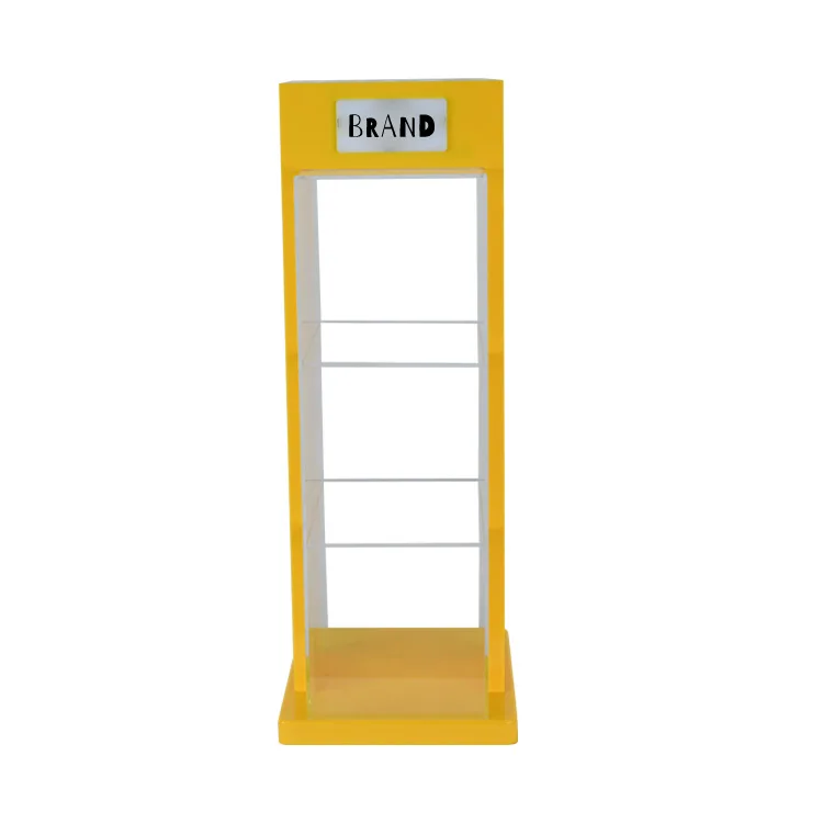 3 Tiers Acrylic Countertop Vape Display Stand with Highlight Logo