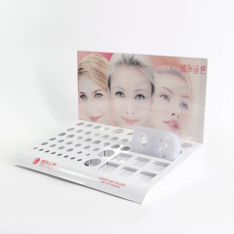 Acrylic Cosmetics Display Case Beauty Makeup Lipsticks Display Cabinet Fashion Lipgloss Display Racks