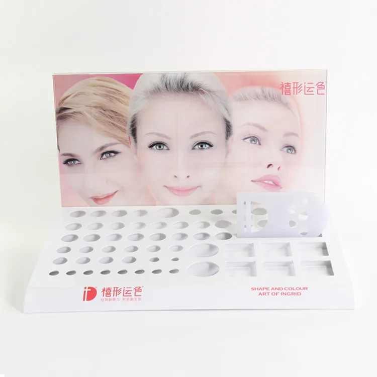 Acrylic Cosmetics Display Case Beauty Makeup Lipsticks Display Cabinet Fashion Lipgloss Display Racks