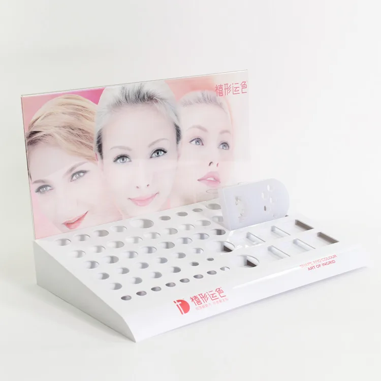 Acrylic Cosmetics Display Case Beauty Makeup Lipsticks Display Cabinet Fashion Lipgloss Display Racks