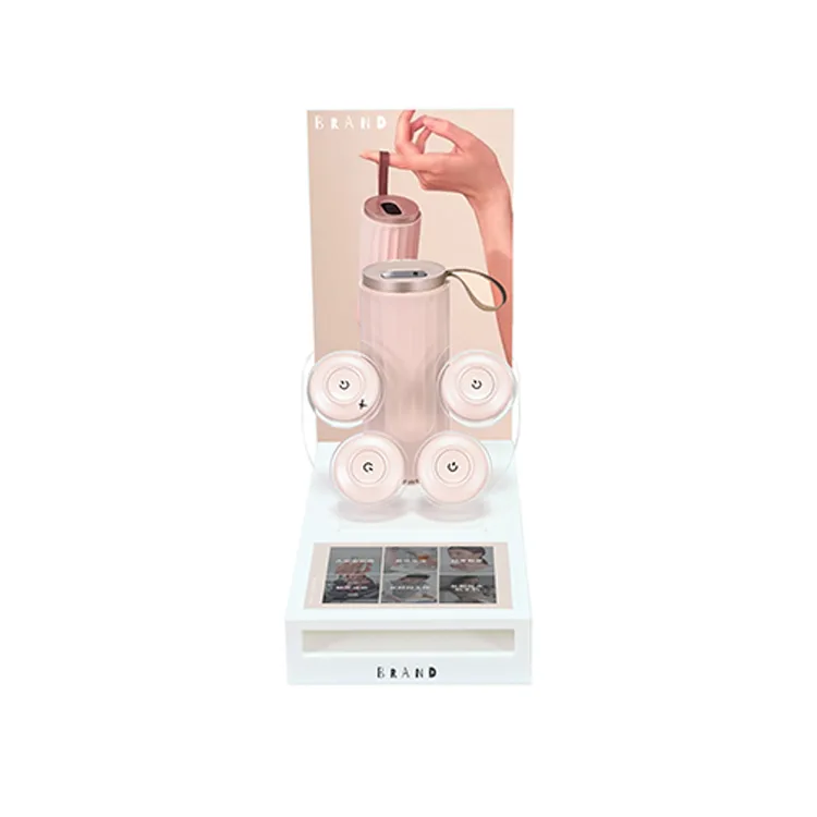 Massage Device Acrylic Counter Top Display Stand for Sample Display