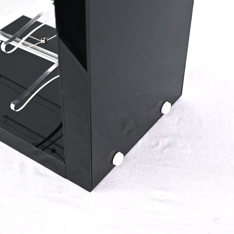 Detachable L Shape 3 Tiers Countertop Eyeglasses Display Stand ﻿