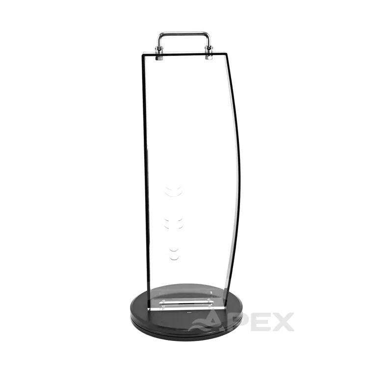 Rotating Acrylic Display Stand for Anti-theft Smart Door Lock