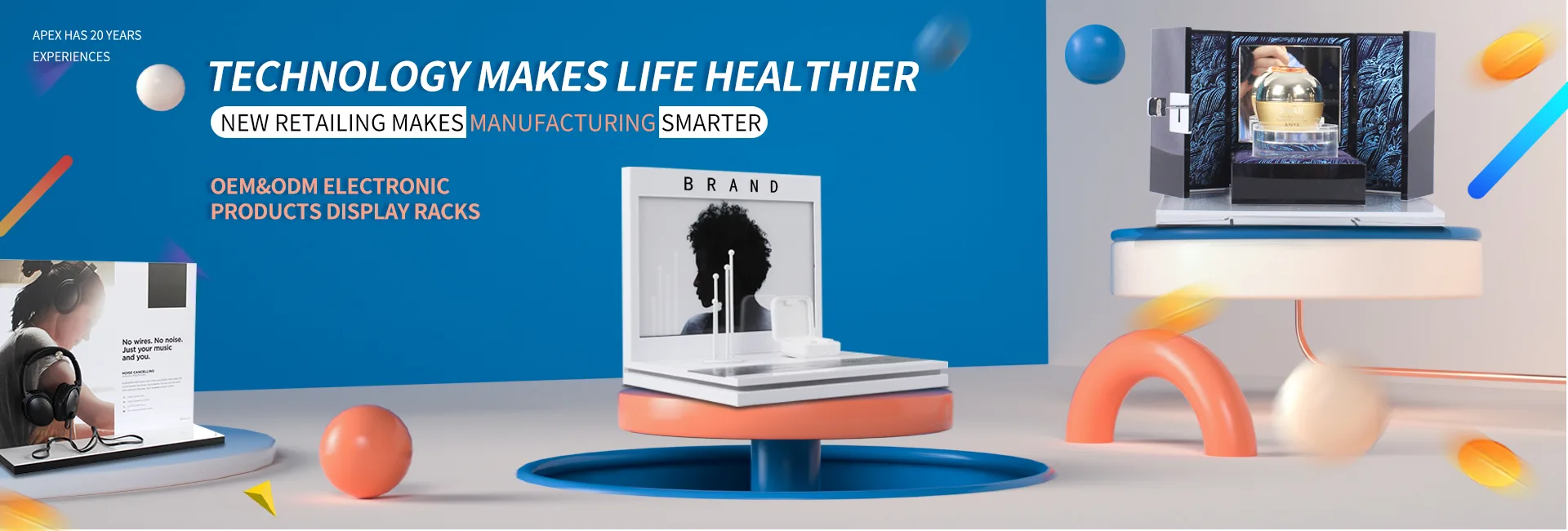 Wireless Earphone Display Stand – Stylish Floor Stand for TWS & Bluetooth-Compatible Headphones