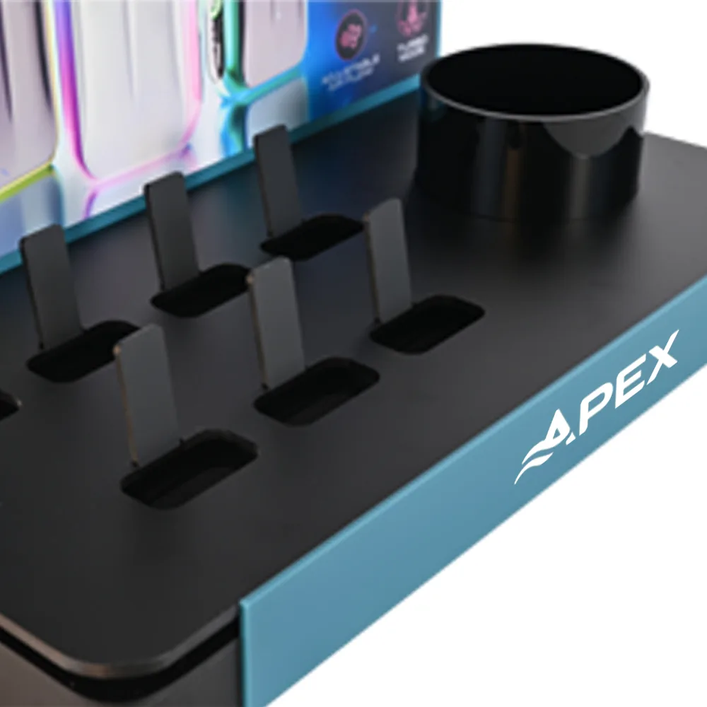 Custom Counter Top Vape Testing Station Disposable Filter Sampling Station