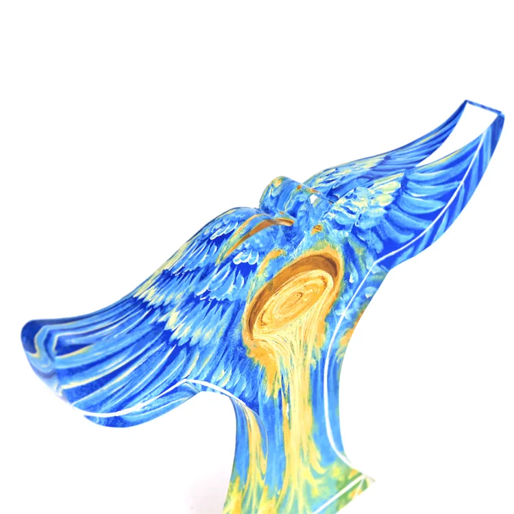 Custom Creative Blue Angel Acrylic Trophy Award