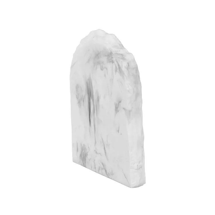 Custom Vertical Mountain Shape Resin Trophy 5″x7″