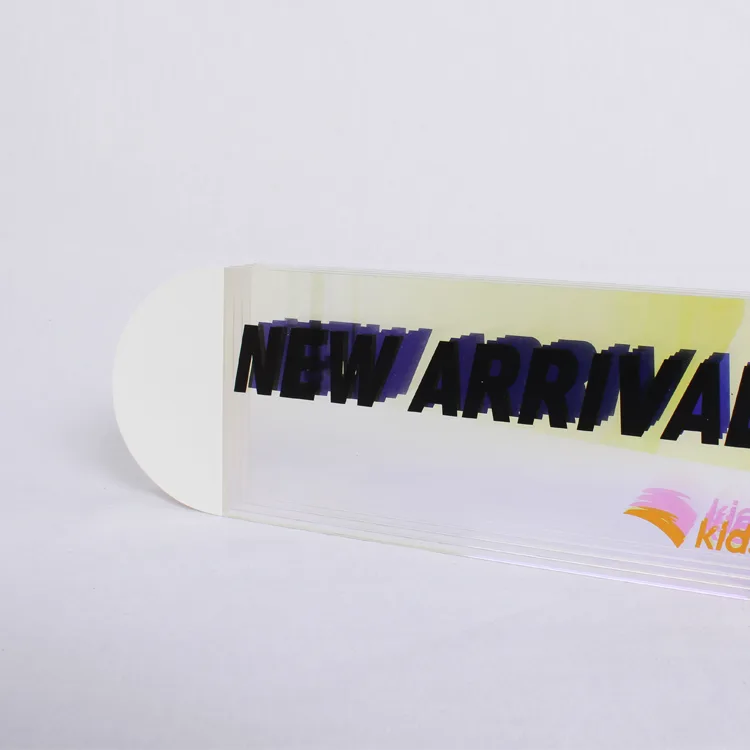Creative Gradient Portable Acrylic New Arrival Sign Holder