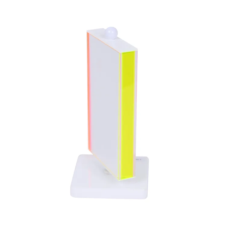 360 Degree Rotating Acrylic 2 Sided Display Sign Holder