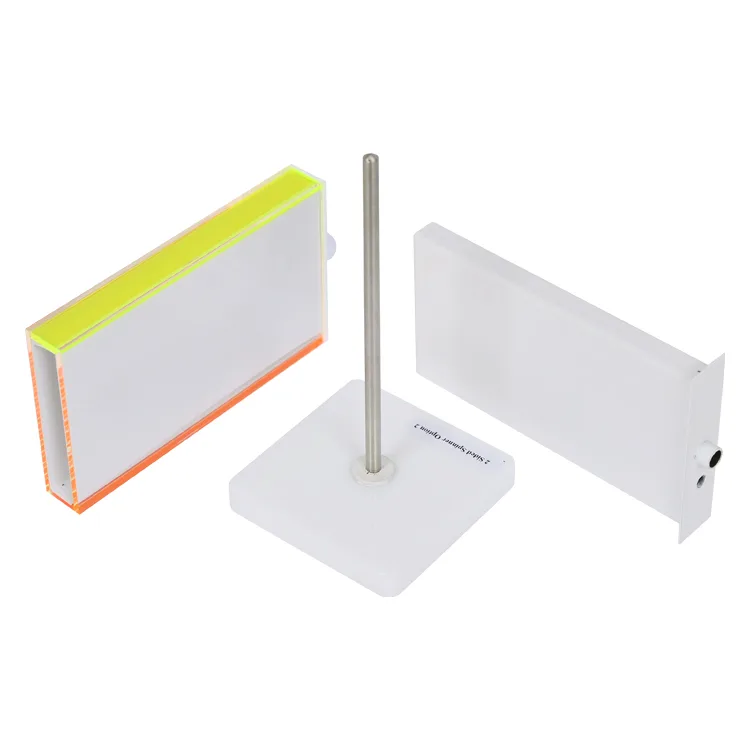 360 Degree Rotating Acrylic 2 Sided Display Sign Holder