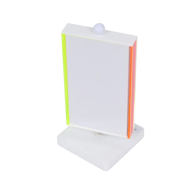 360 Degree Rotating Acrylic 2 Sided Display Sign Holder