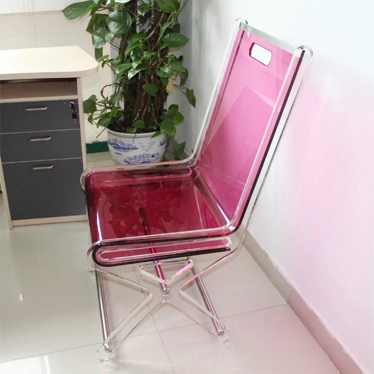 Trend Furniture Transparent Colored Acrylic Chair