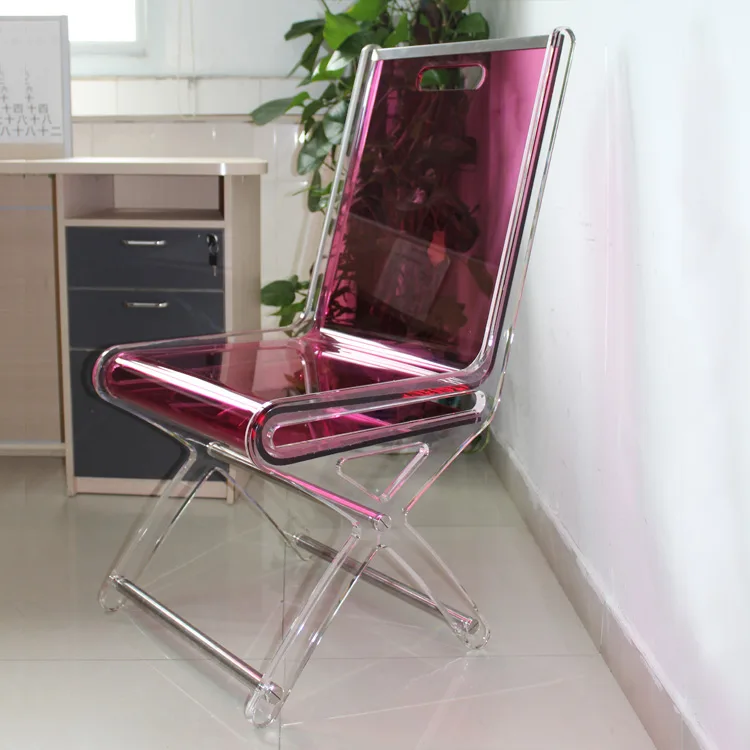 Trend Furniture Transparent Colored Acrylic Chair