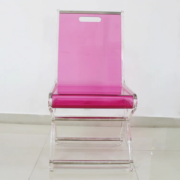 Trend Furniture Transparent Colored Acrylic Chair