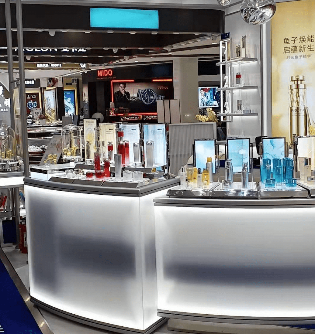 custom display stand