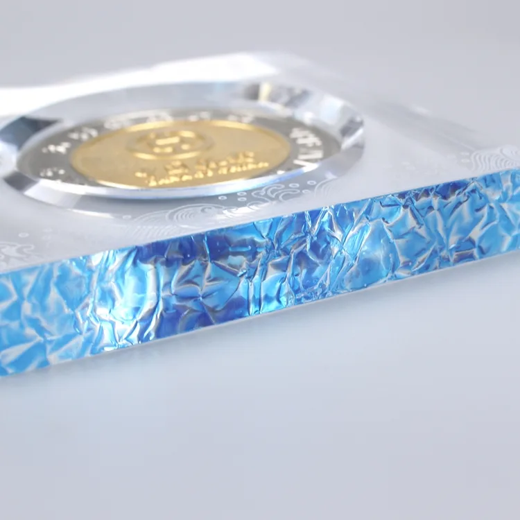 Customized Coin Display Board Acrylic Magnet Coin Exhibition Stands