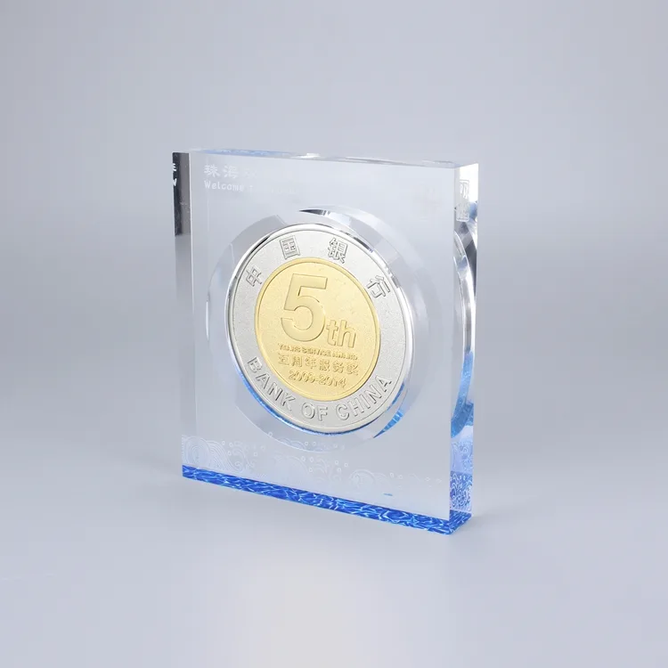 Customized Coin Display Board Acrylic Magnet Coin Exhibition Stands
