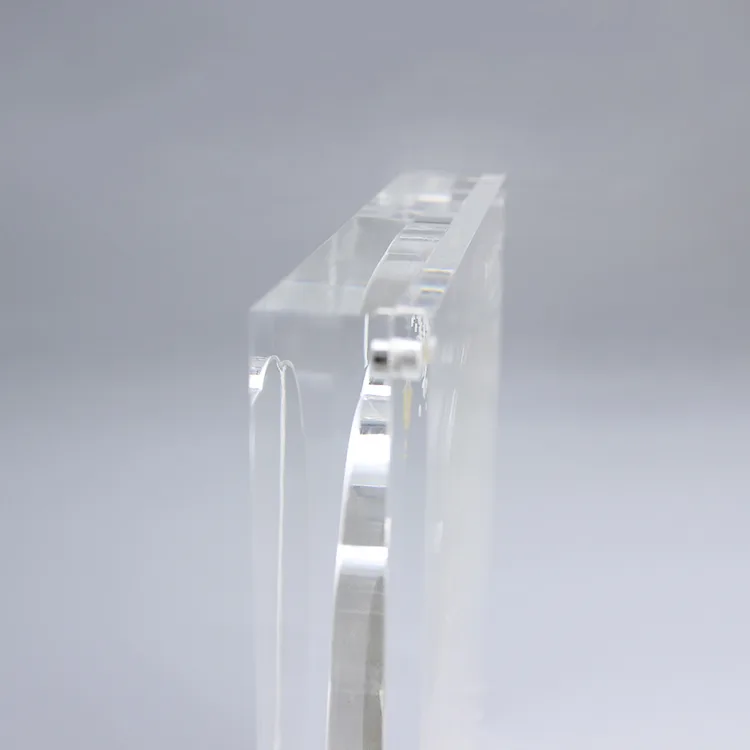 Custom Clear Coin Display Frame with Magnetic Acrylic Coin Medal Display Holder Protection Case