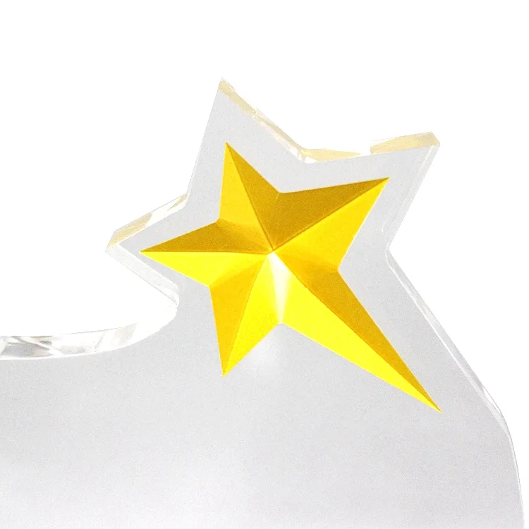 Wholesale Custom Unique Crystal Star & Column Award