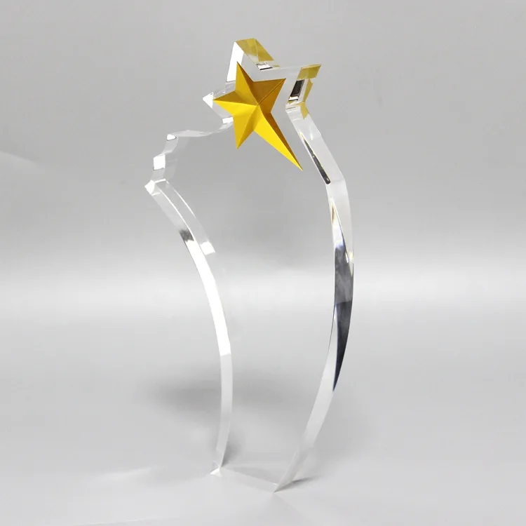 Wholesale Custom Unique Crystal Star & Column Award