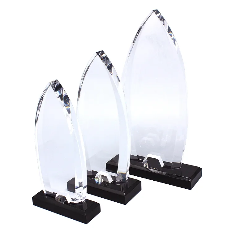Baseball Golf Trophy Customised Blank Acrylic Trophies for Business Gift