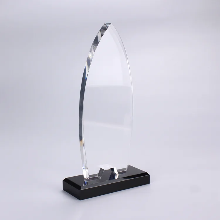Baseball Golf Trophy Customised Blank Acrylic Trophies for Business Gift